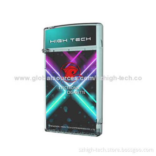 Fashionable metal finish refillable electronic cigarette starter kit, high-standardized quality